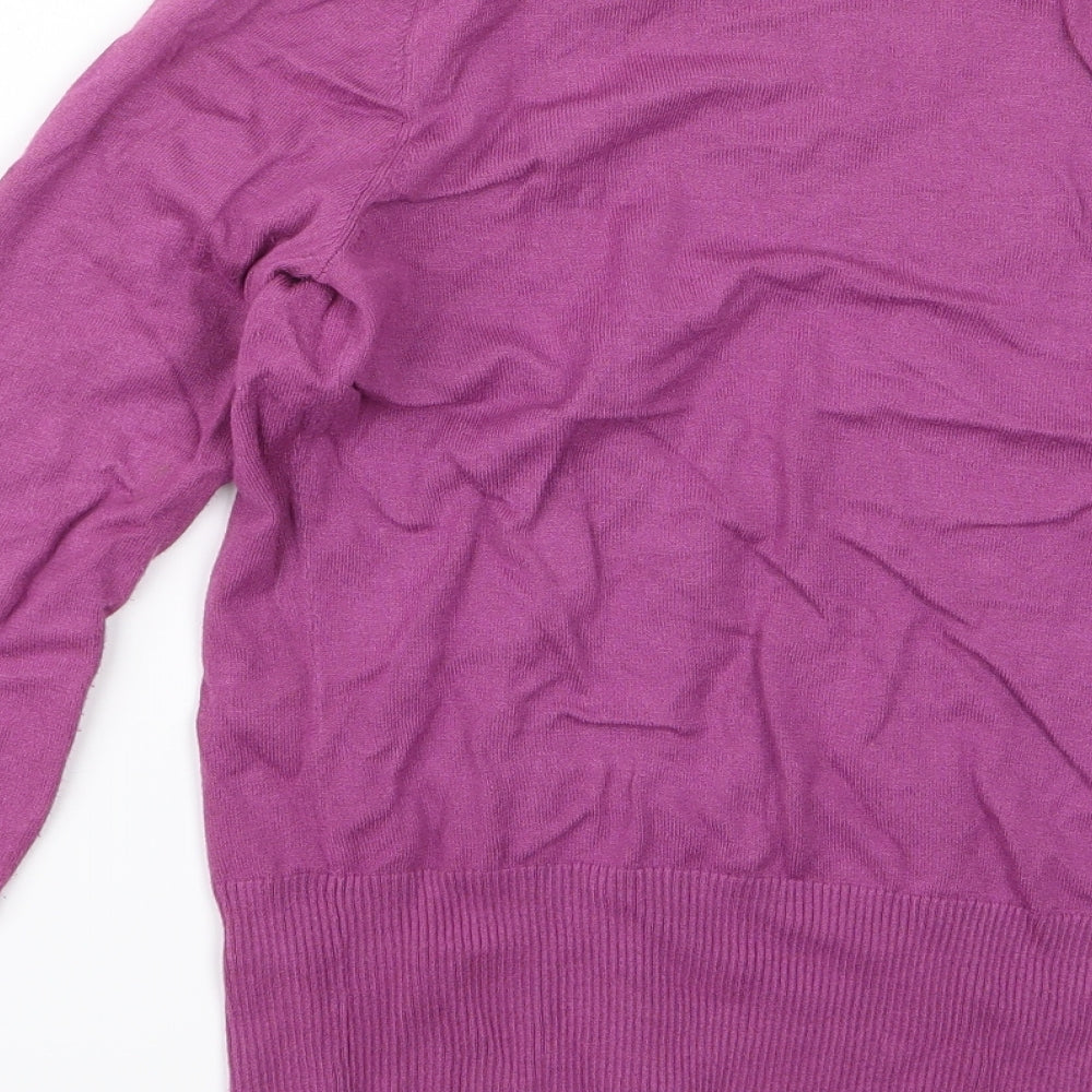 NEXT Womens Purple   Cardigan Jumper Size 12