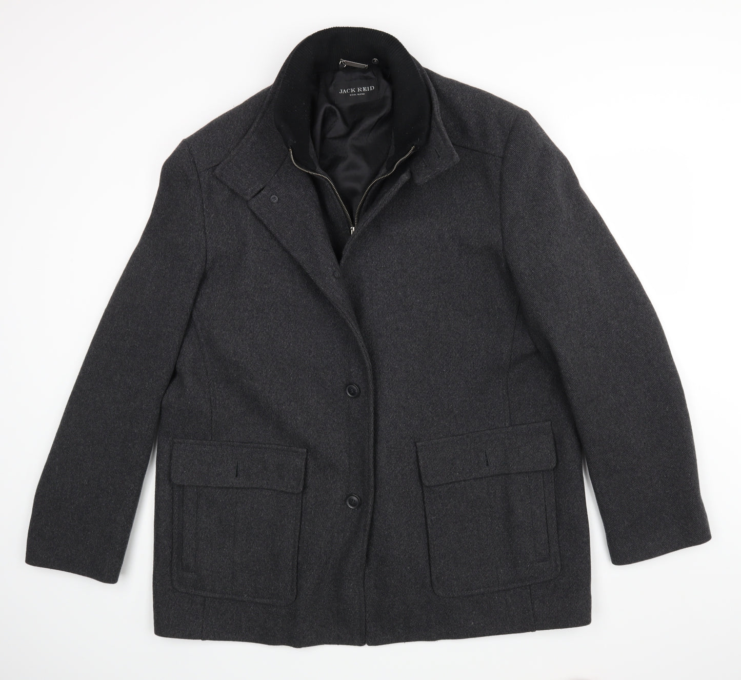 Jack Reid Mens Grey   Jacket Coat Size XL