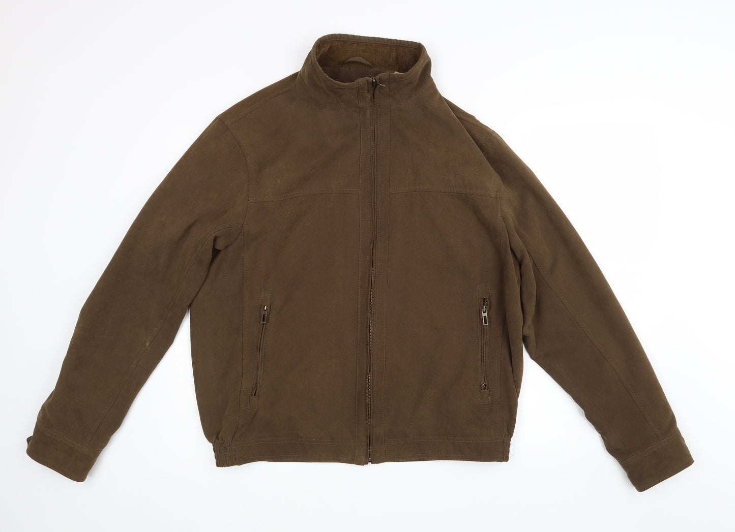 Collezione Mens Brown   Jacket Coat Size M