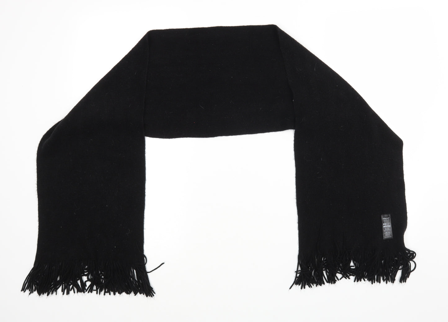 M&S Unisex Black    Scarf