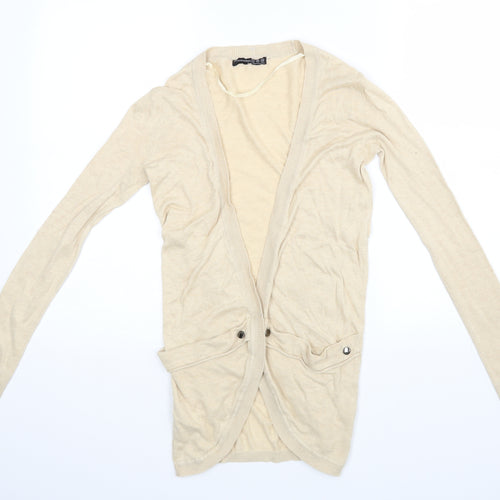 Atmosphere Womens Beige   Wrap Jumper Size 14