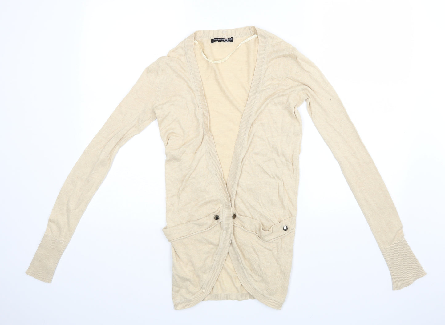 Atmosphere Womens Beige   Wrap Jumper Size 14