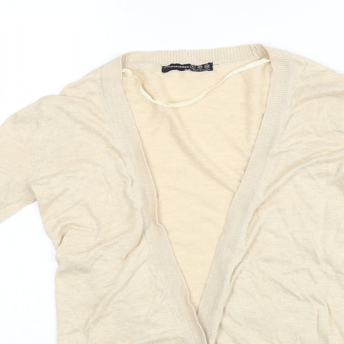 Atmosphere Womens Beige   Wrap Jumper Size 14