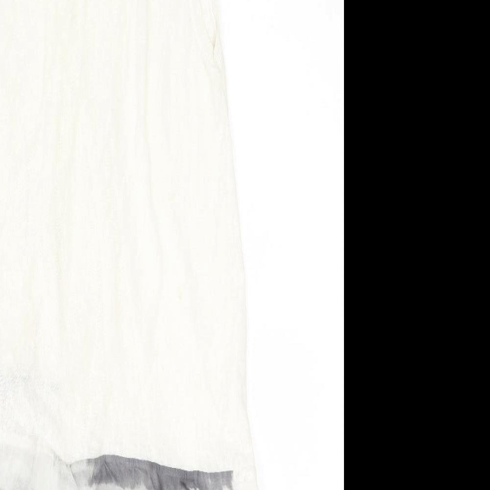 Crea Womens White   Shift  Size 10