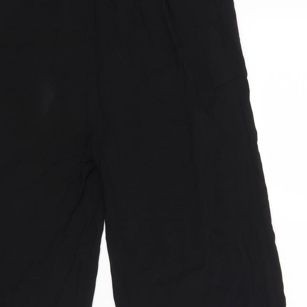 Primark Womens Black   Trousers  Size 6 L20 in - CROPPED