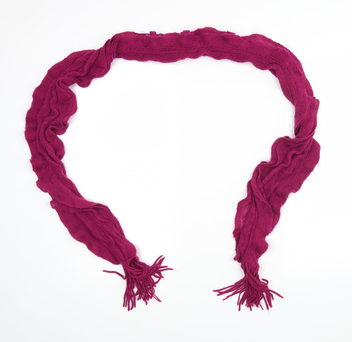 Preworn Womens Purple Scarf