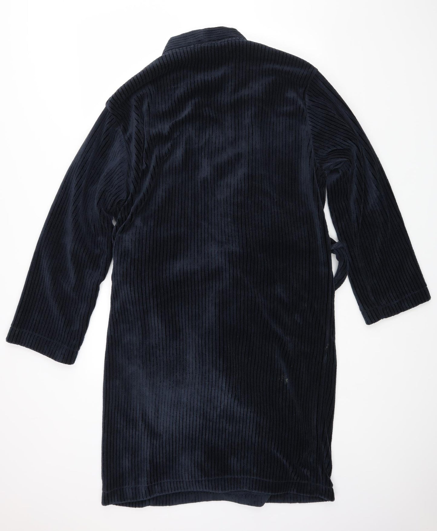 Lounge and Sleepwear Mens Blue Striped   Robe Size L