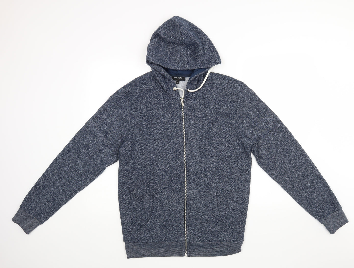 New Look Mens Blue   Full Zip Hoodie Size S