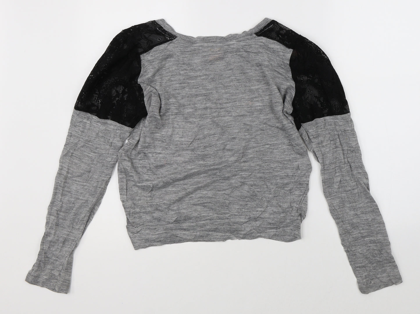 Zara Womens Grey   Pullover Jumper Size M