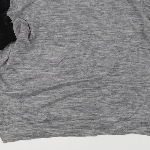 Zara Womens Grey   Pullover Jumper Size M