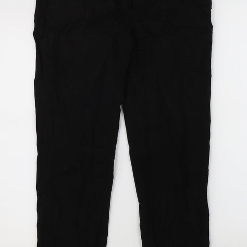 H&M Womens Black   Dress Pants Trousers Size 6 L24 in