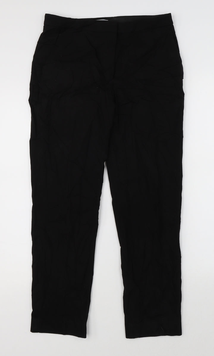 H&M Womens Black   Dress Pants Trousers Size 6 L24 in