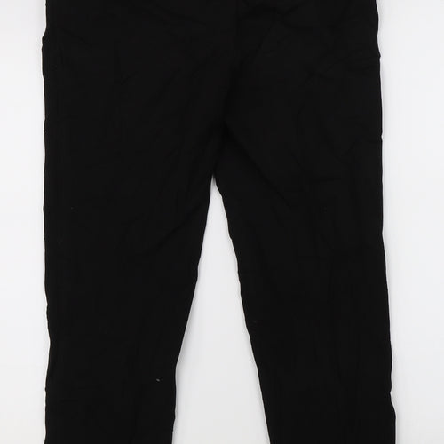 H&M Womens Black   Dress Pants Trousers Size 6 L24 in