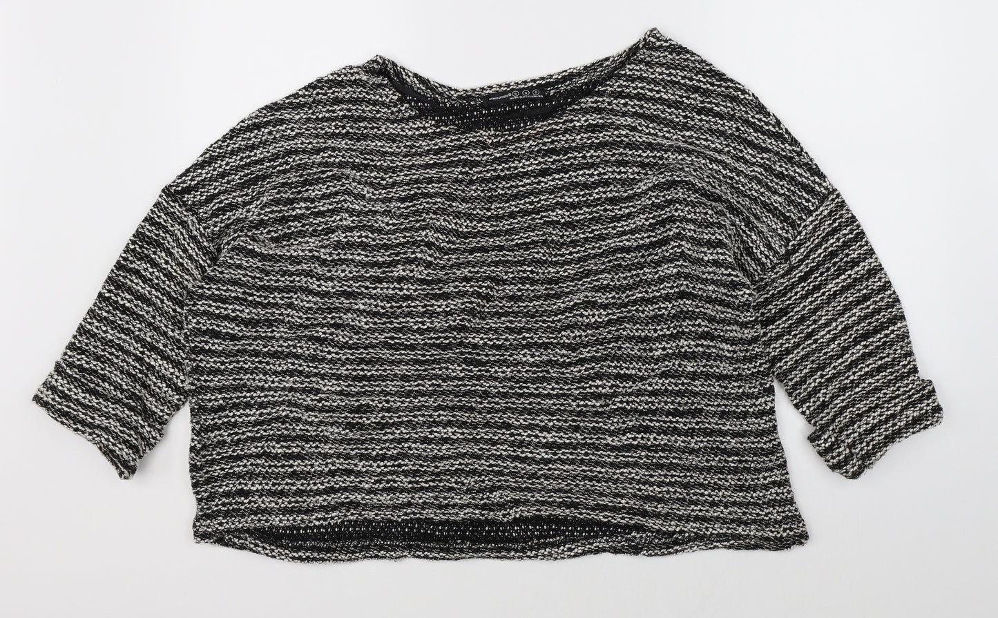 Atmoshpere Womens Multicoloured Striped  Pullover Jumper Size S