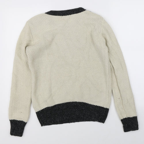FOREVER 21 Womens Beige   Pullover Jumper Size M