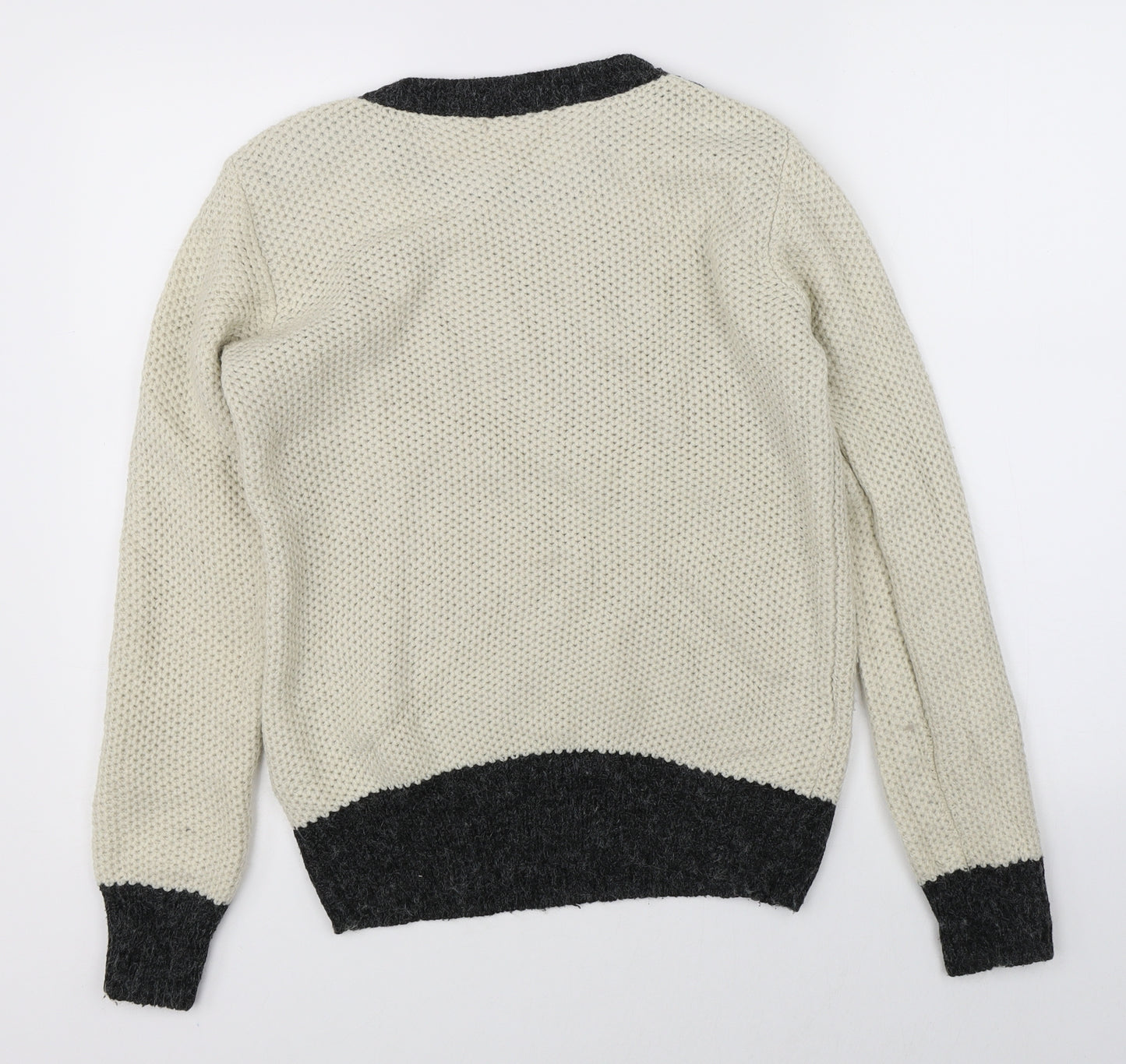 FOREVER 21 Womens Beige   Pullover Jumper Size M