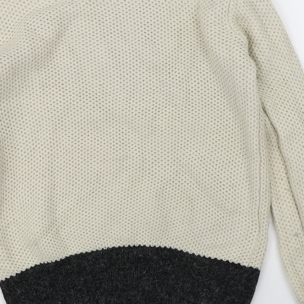 FOREVER 21 Womens Beige   Pullover Jumper Size M