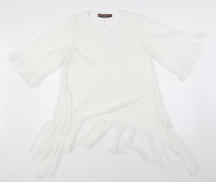 QED London Womens White   Shift  Size M