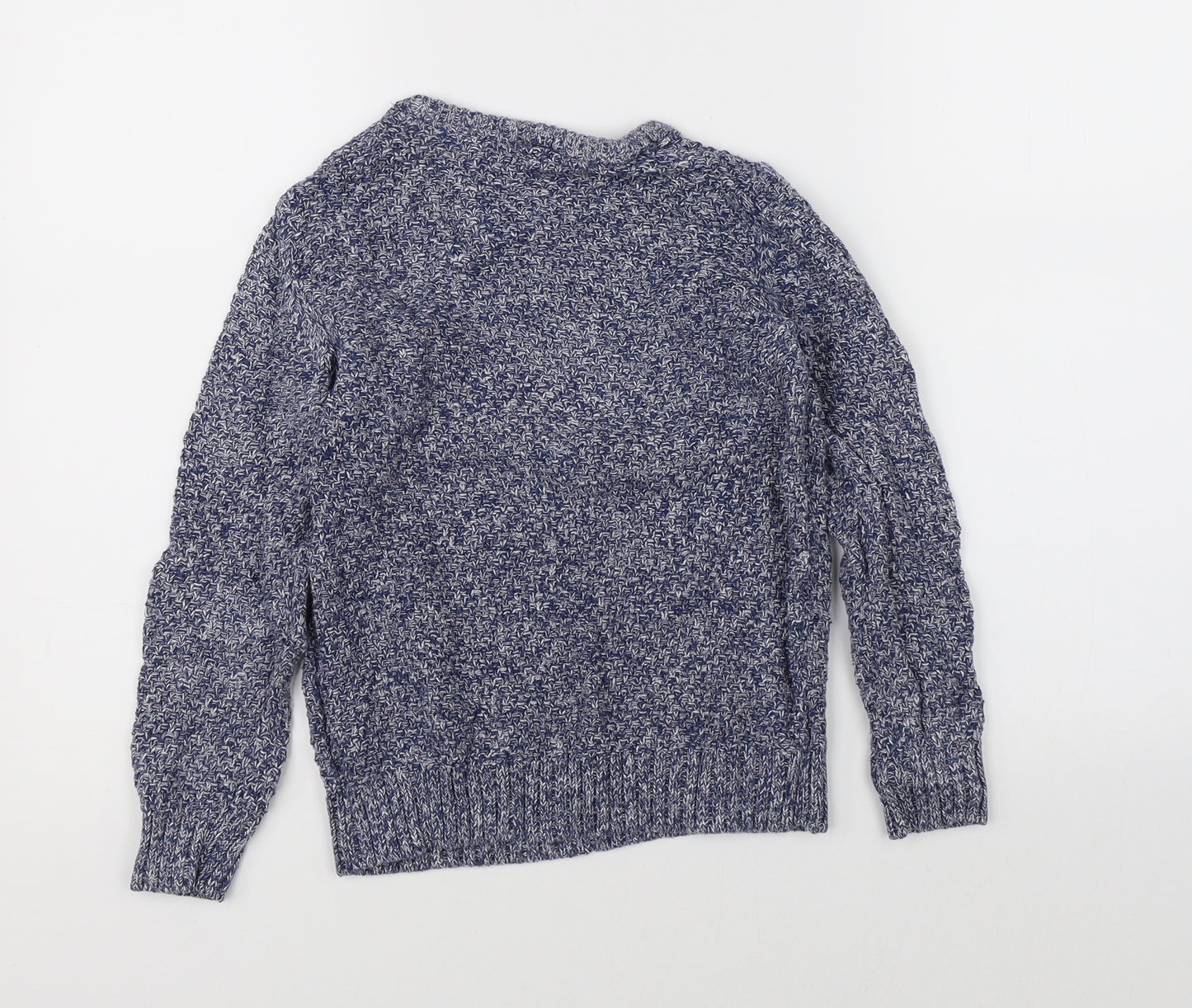 Marks & Spencer Boys Blue   Pullover Jumper Size 7-8 Years
