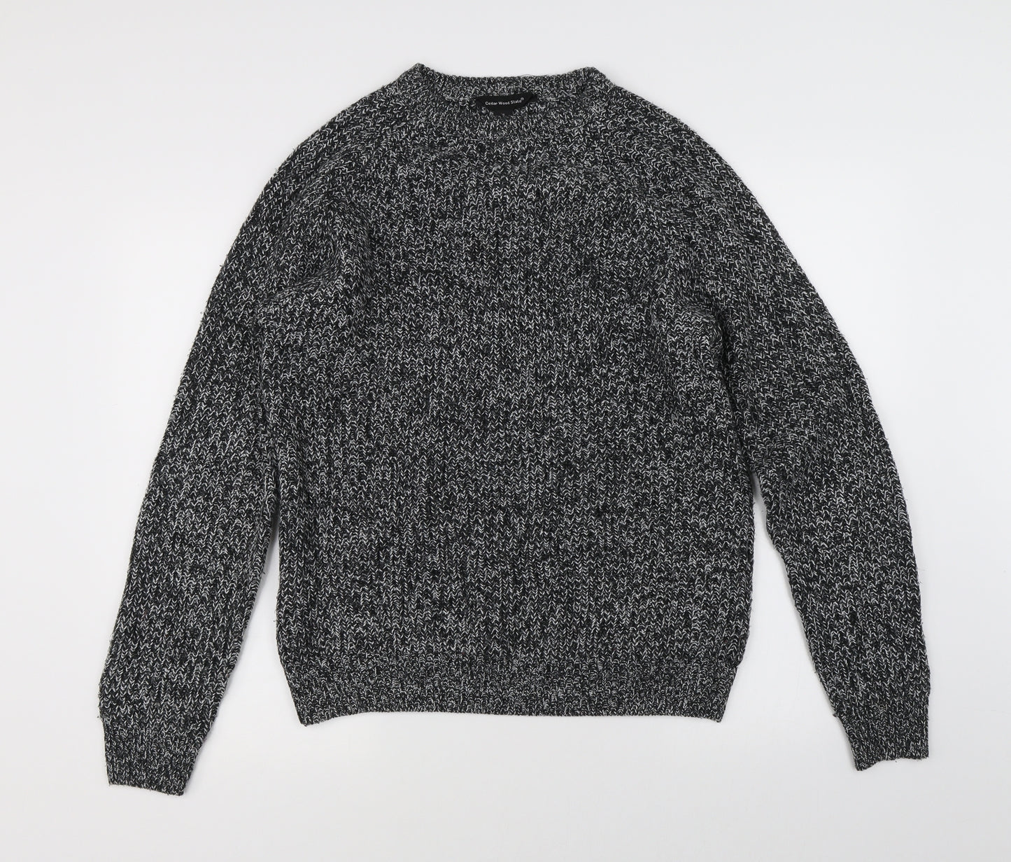 Cedar Wood State Mens Grey   Pullover Jumper Size S