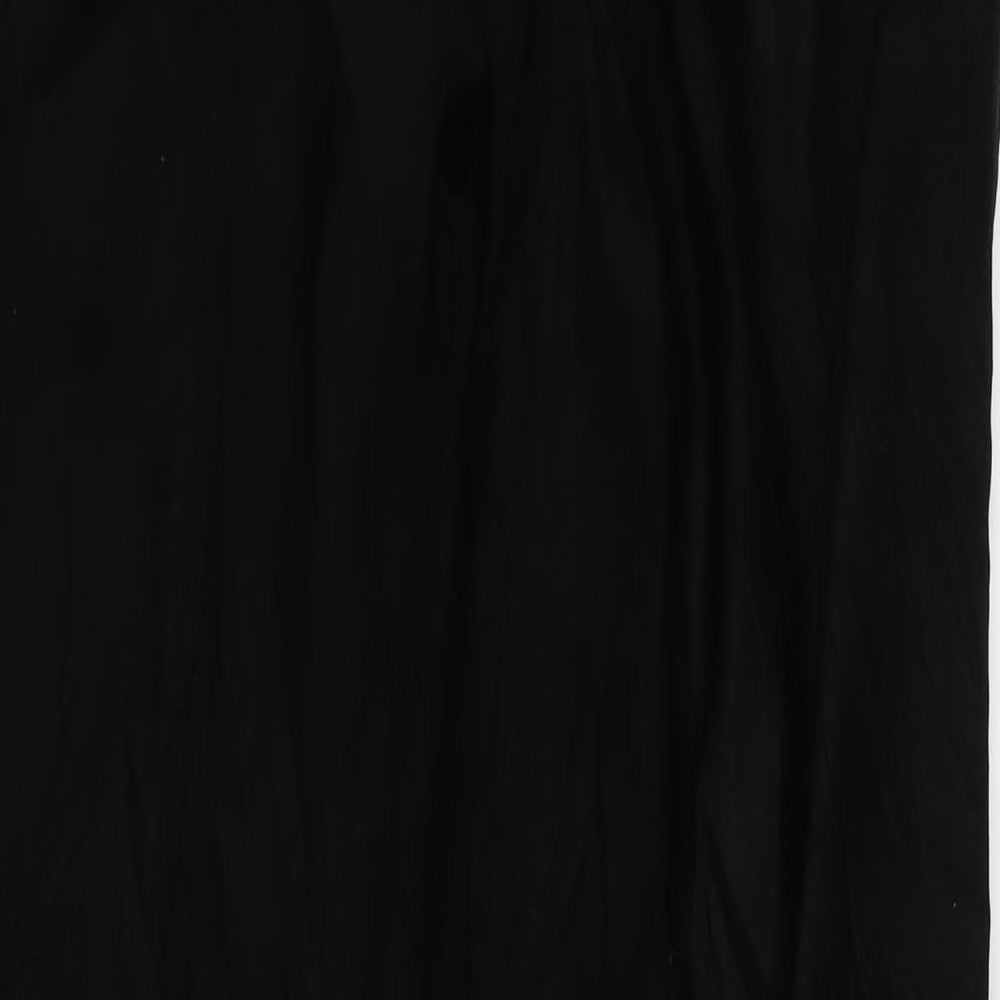 Preworn Womens Black   Trousers  Size 16 L28 in