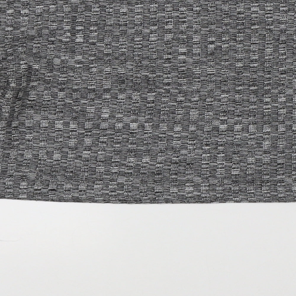 Pretty Little Thing Womens Grey   Shrug Jumper Size L