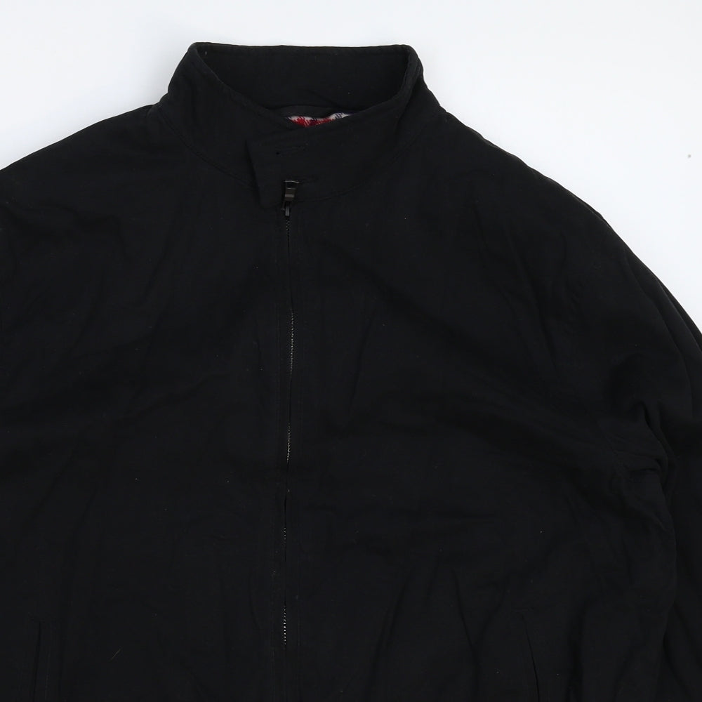Topman Mens Black   Jacket  Size M