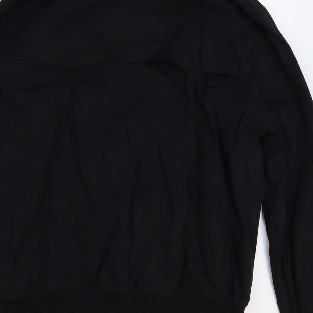 Topman Mens Black   Jacket  Size M