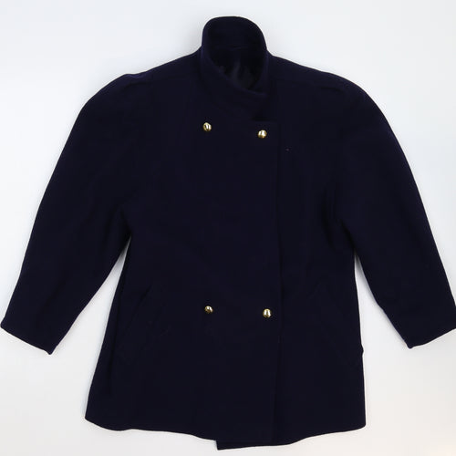 St Michael Womens Blue   Jacket Coat Size 10