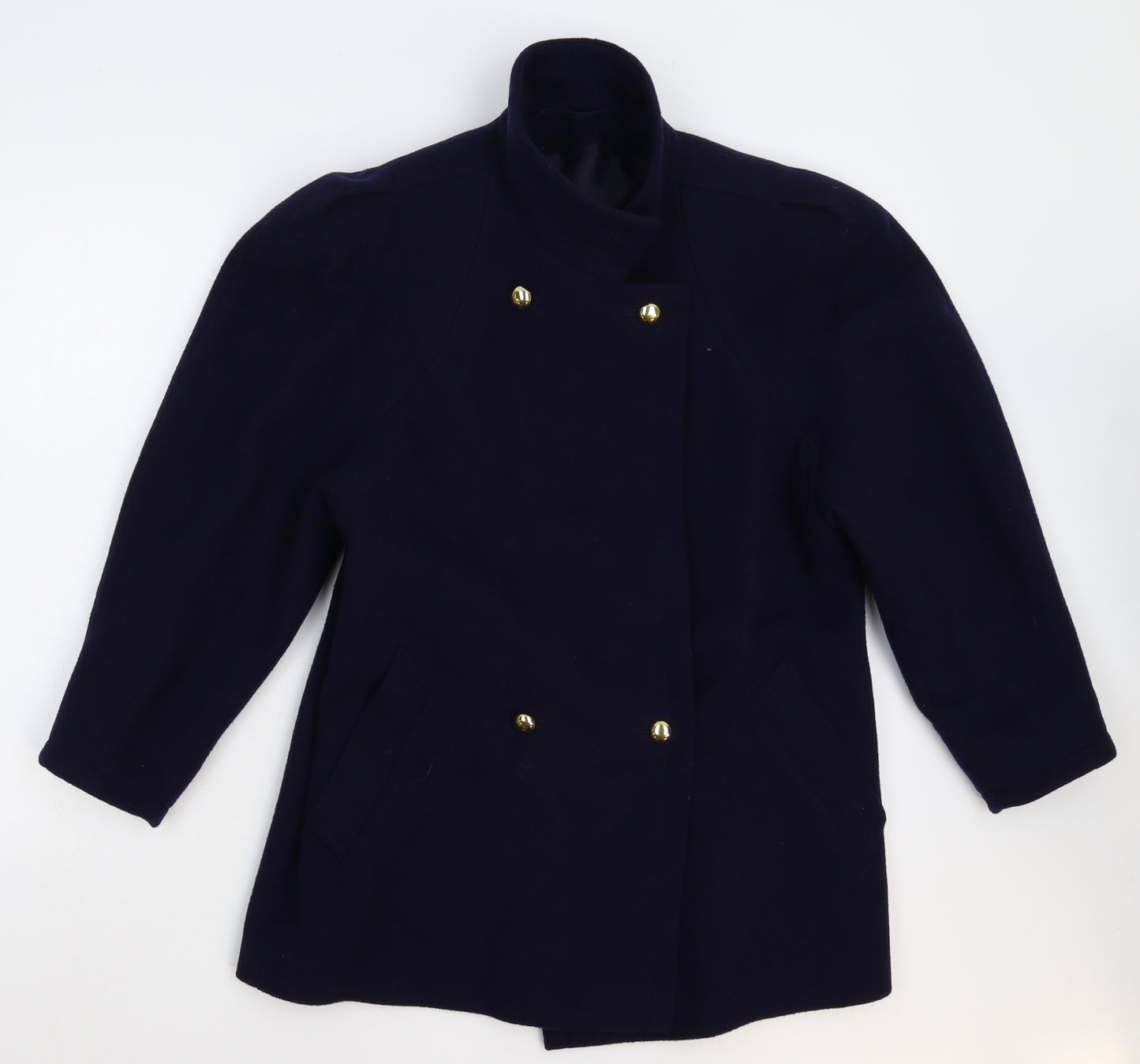St Michael Womens Blue   Jacket Coat Size 10
