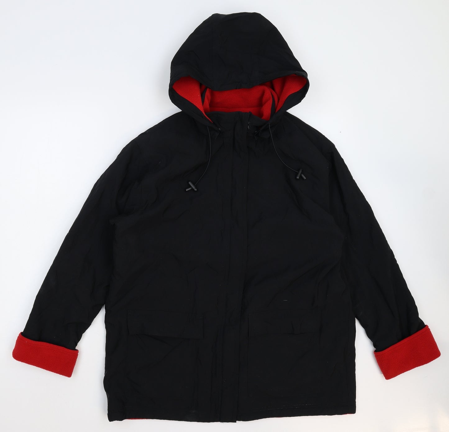 Preworn Womens Black   Jacket Coat Size 16