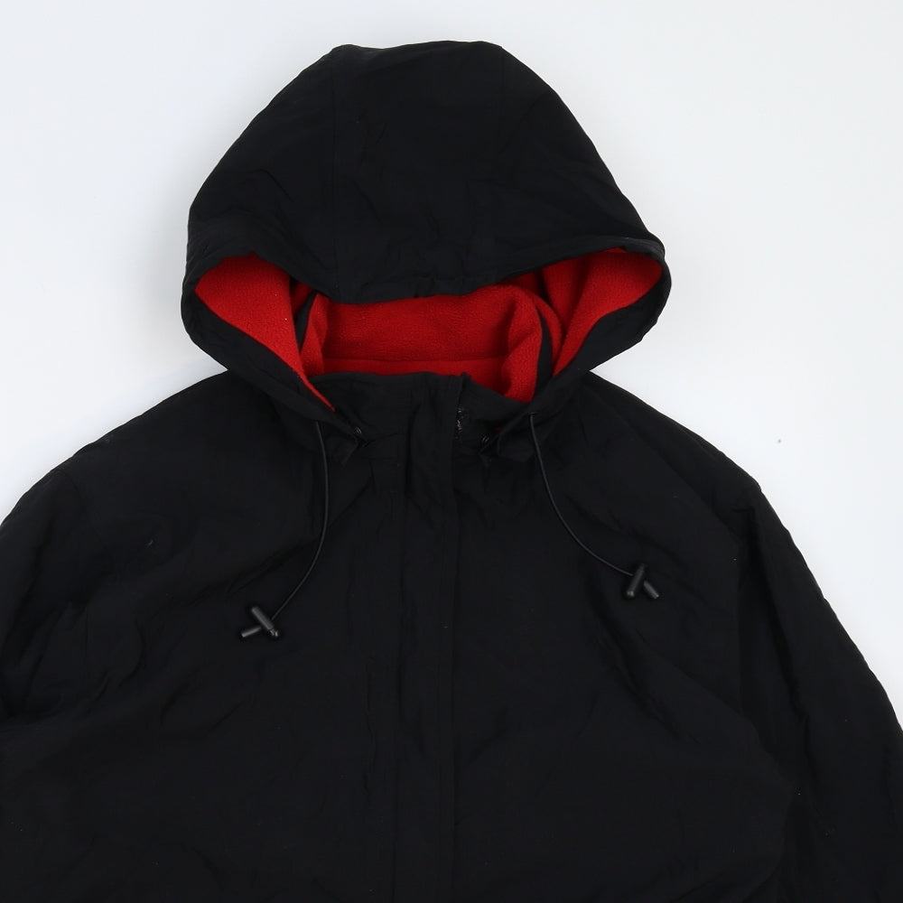 Preworn Womens Black   Jacket Coat Size 16