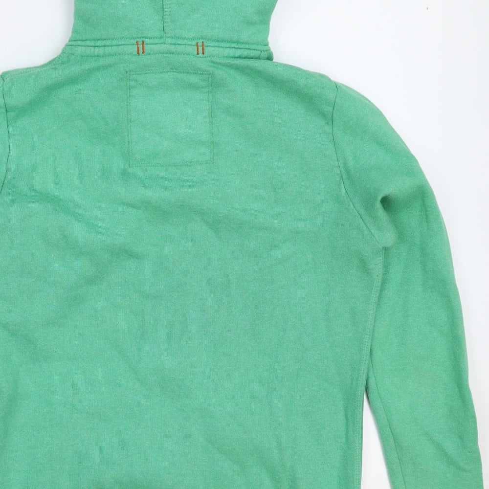 Superdry Womens Green   Full Zip Hoodie Size M