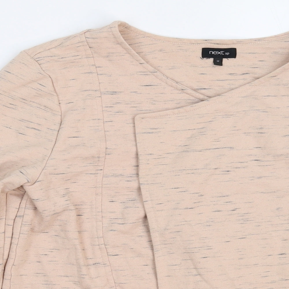 NEXT Womens Beige Striped  Jacket  Size 12