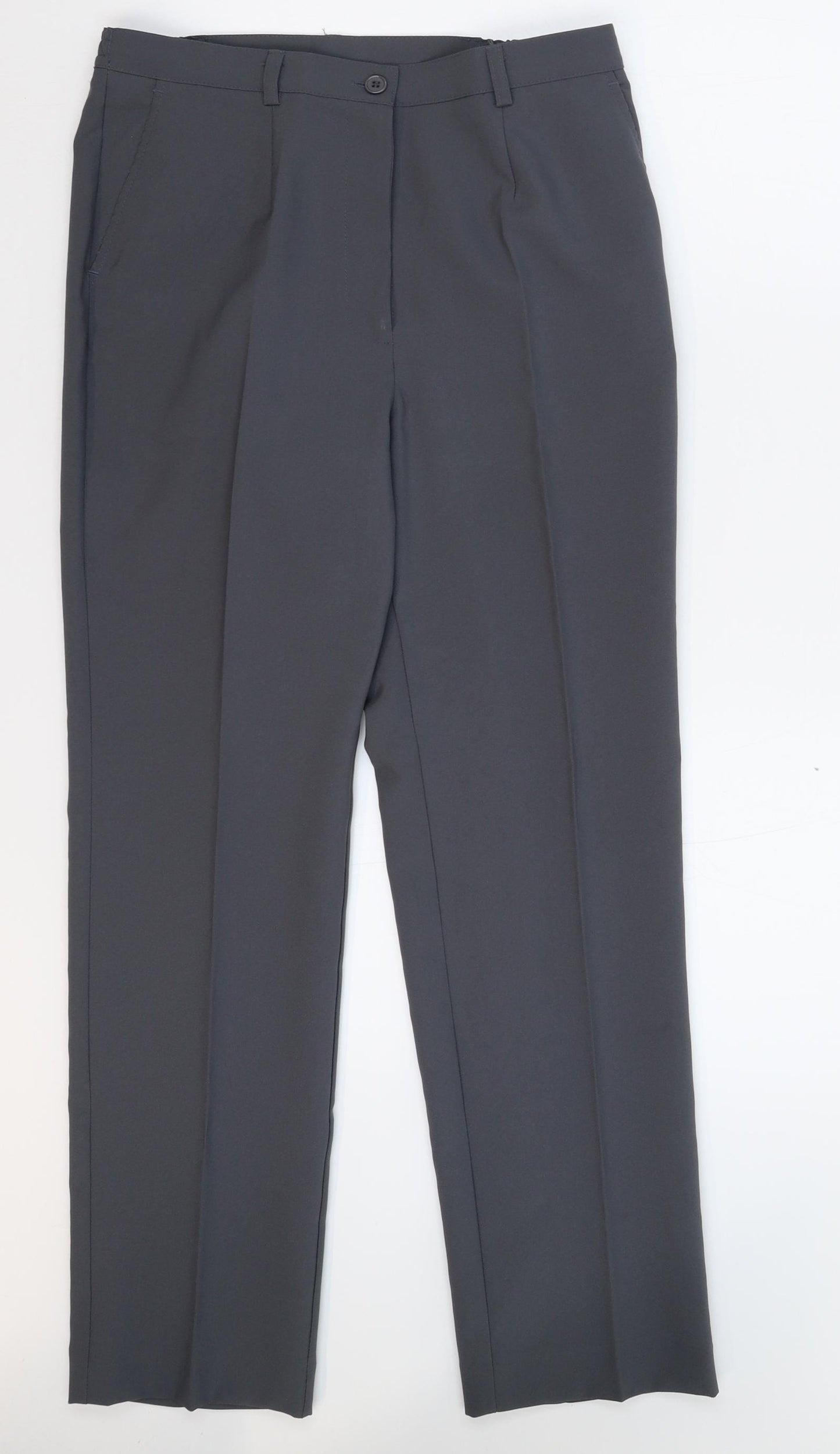 Daxon Womens Grey   Trousers  Size 10 L28 in