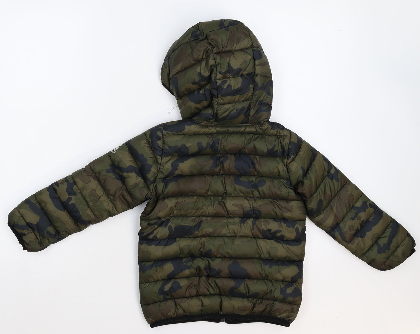 NEXT Boys Multicoloured Camouflage  Puffer Jacket Jacket Size 4 Years