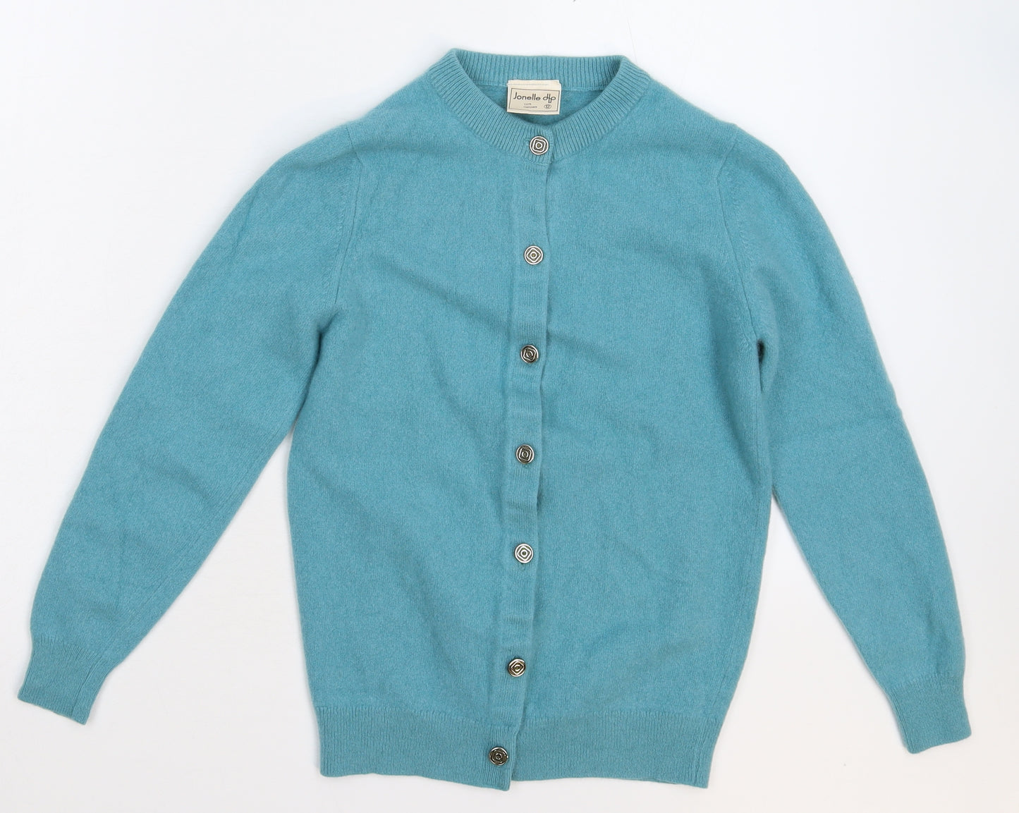 Jonelle Womens Blue  Knit Cardigan Jumper Size 12