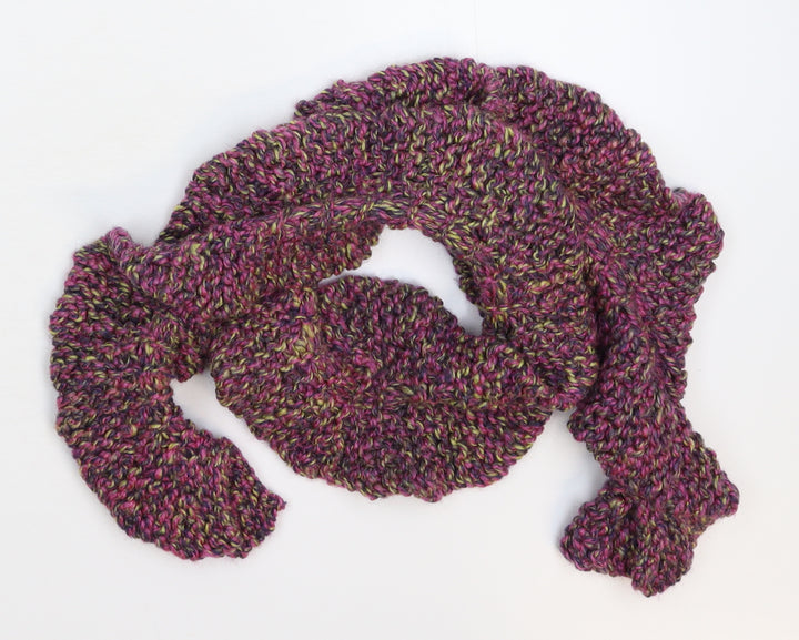 Preworn Girls Pink  Knit Scarf Scarves & Wraps One Size