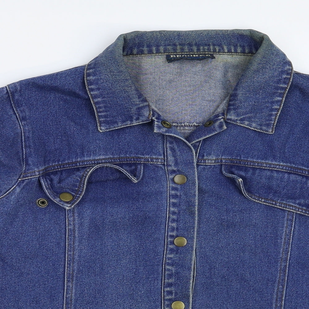 Brooker Womens Blue  Denim Jacket  Size 14