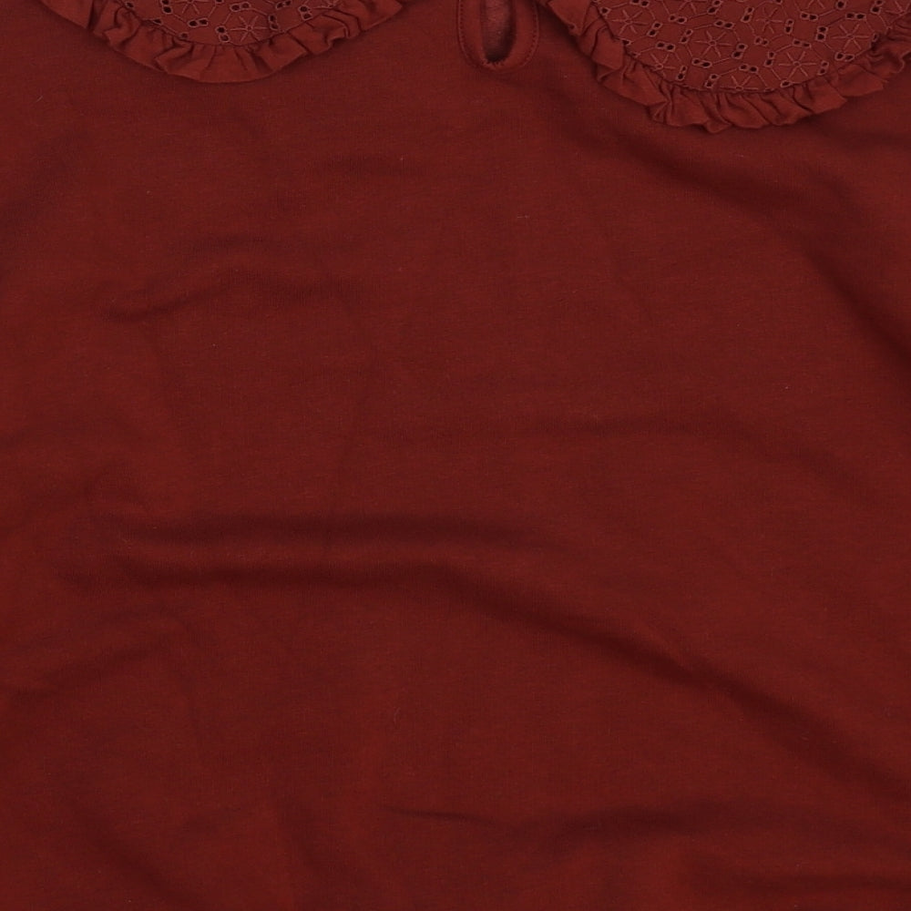 George Womens Brown   Pullover Sweatshirt Size S