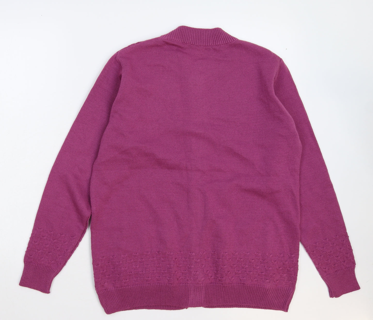 Beau Monde Womens Pink  Knit Cardigan Jumper Size 20