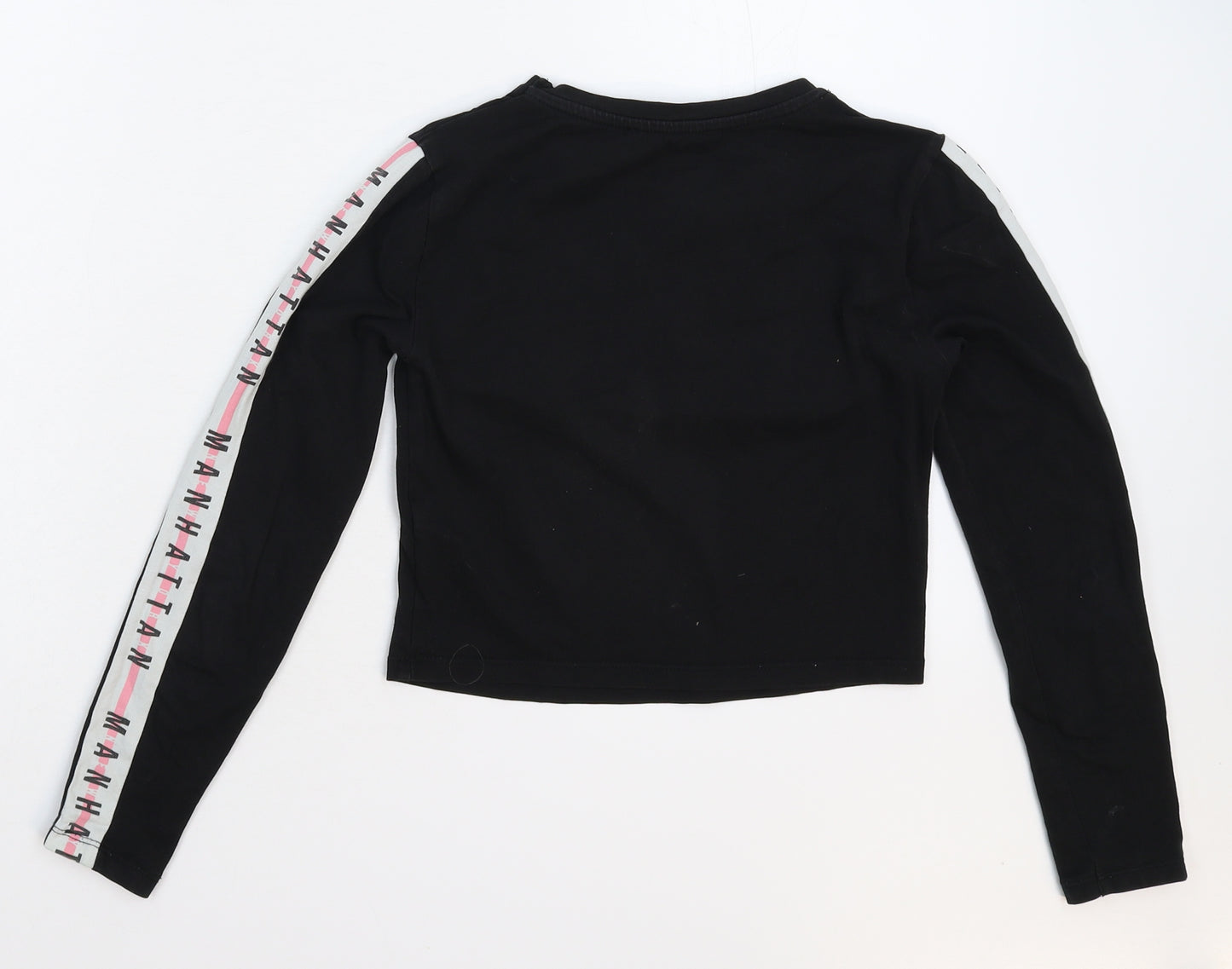 New Look Girls Black   Basic T-Shirt Size 10-11 Years