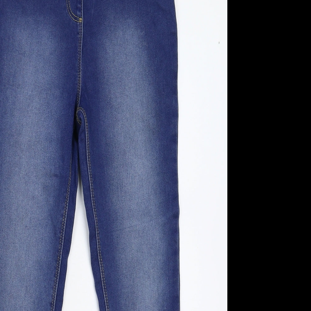 George Girls Blue  Denim Jegging Jeans Size 10-11 Years