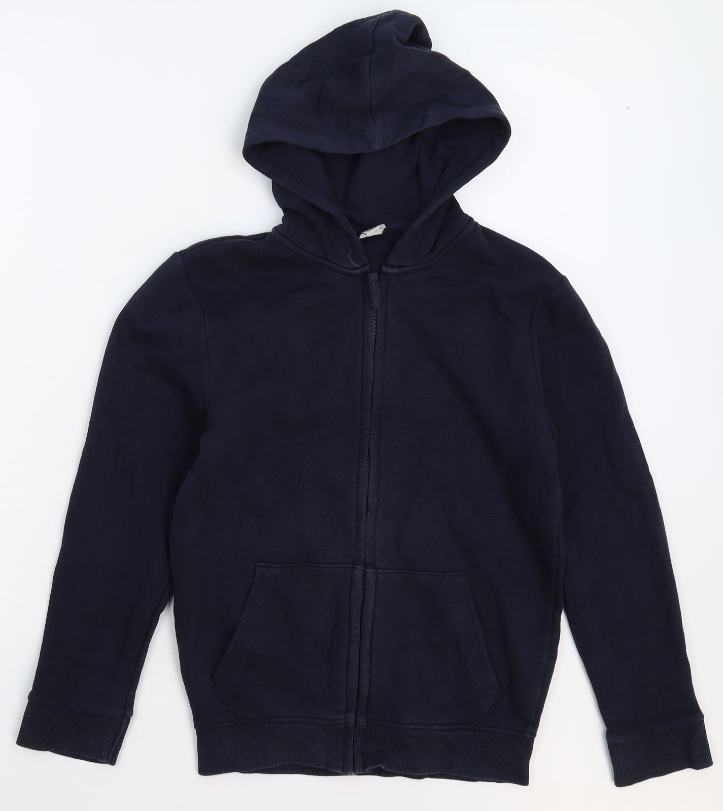 TU Boys Blue   Full Zip Hoodie Size 9 Years
