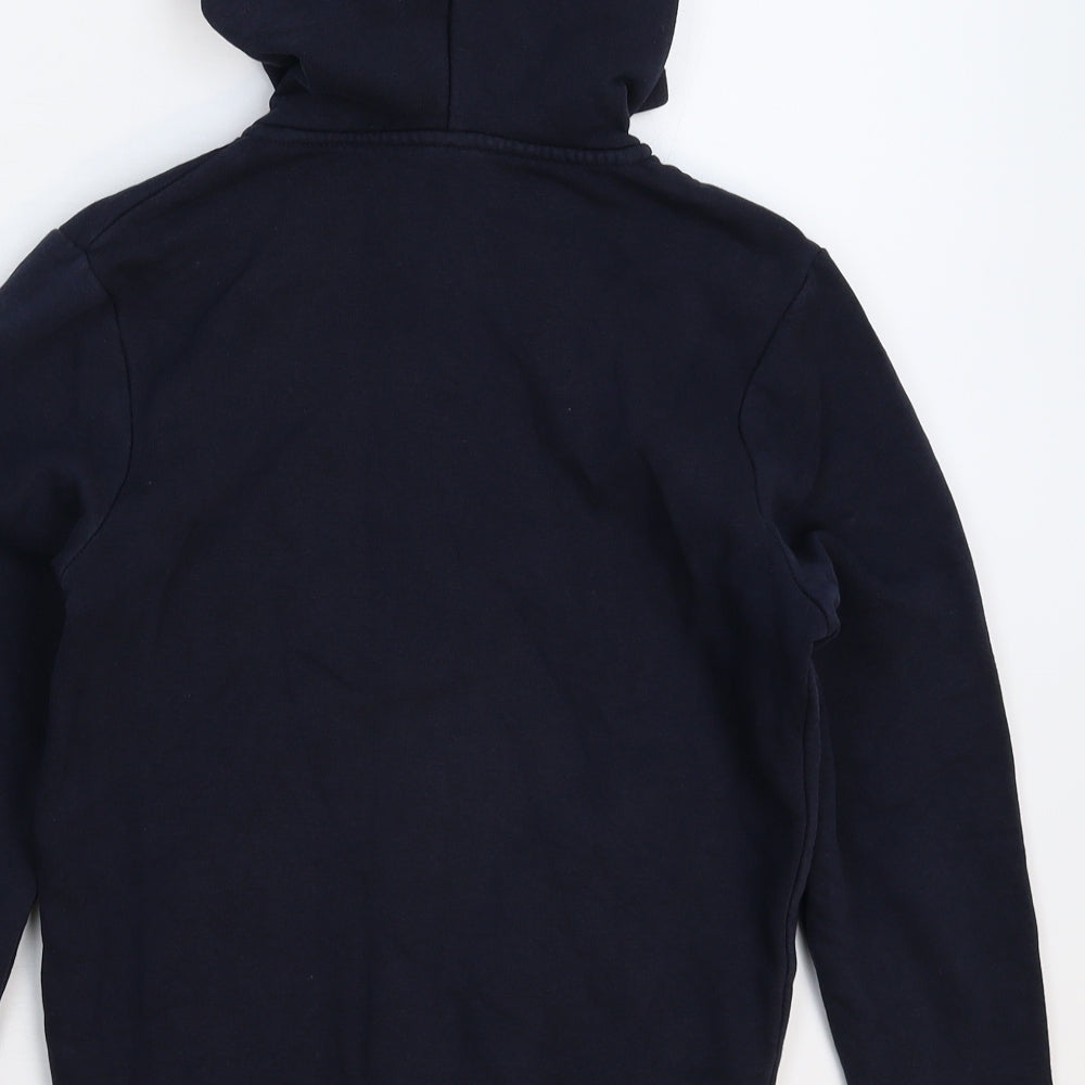 TU Boys Blue   Full Zip Hoodie Size 9 Years
