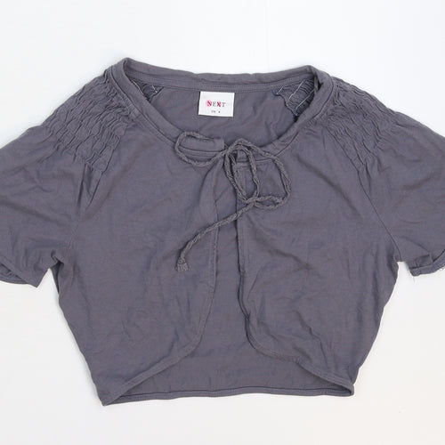 NEXT Womens Grey   Cardigan Jumper Size 8