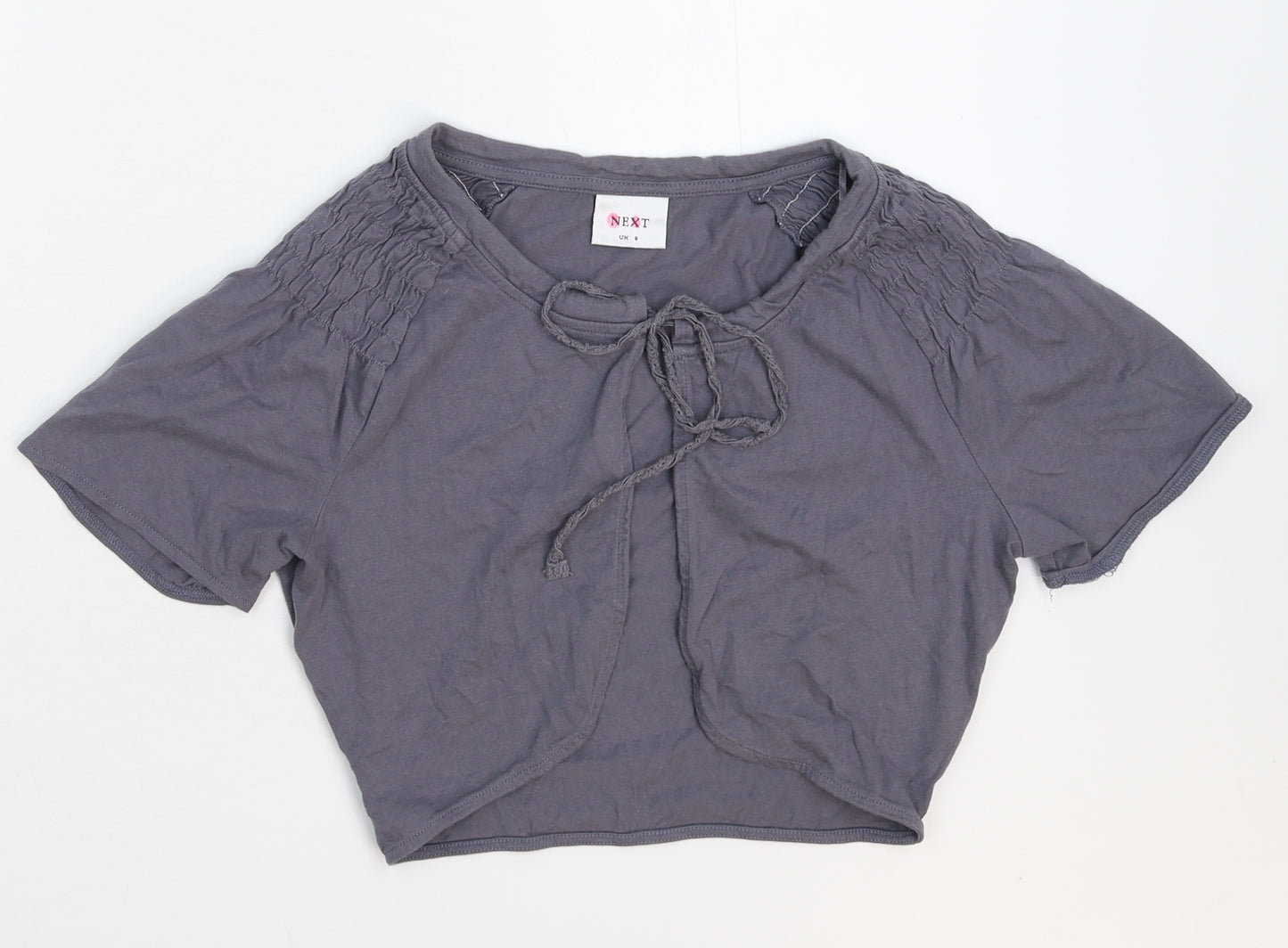 NEXT Womens Grey   Cardigan Jumper Size 8