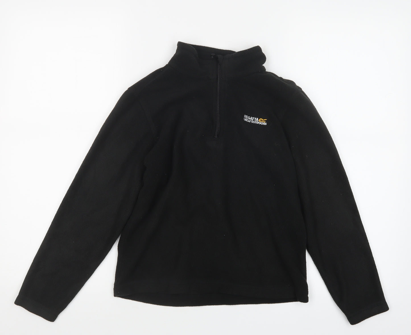 Regatta Boys Black   Pullover Sweatshirt Size 11-12 Years