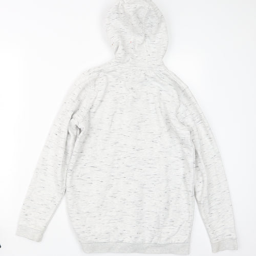 TU Boys White   Full Zip Hoodie Size 12 Years