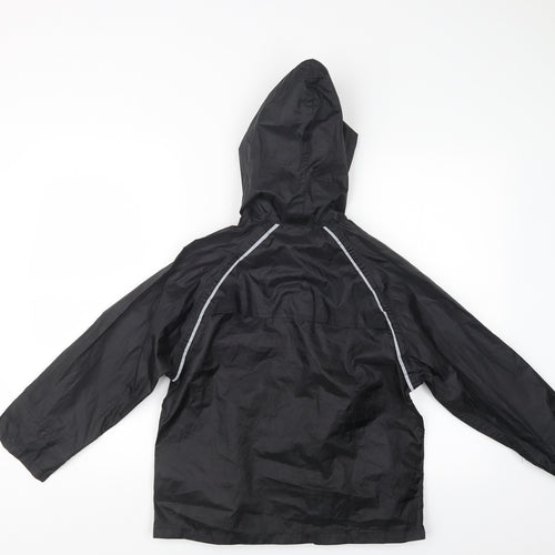 Freedom Trail Boys Black   Jacket  Size 9-10 Years